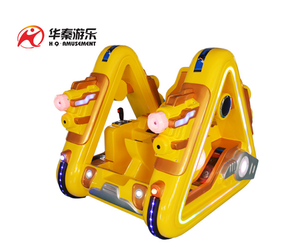 兒童版廣場機器人(鋼鐵俠黃色)      